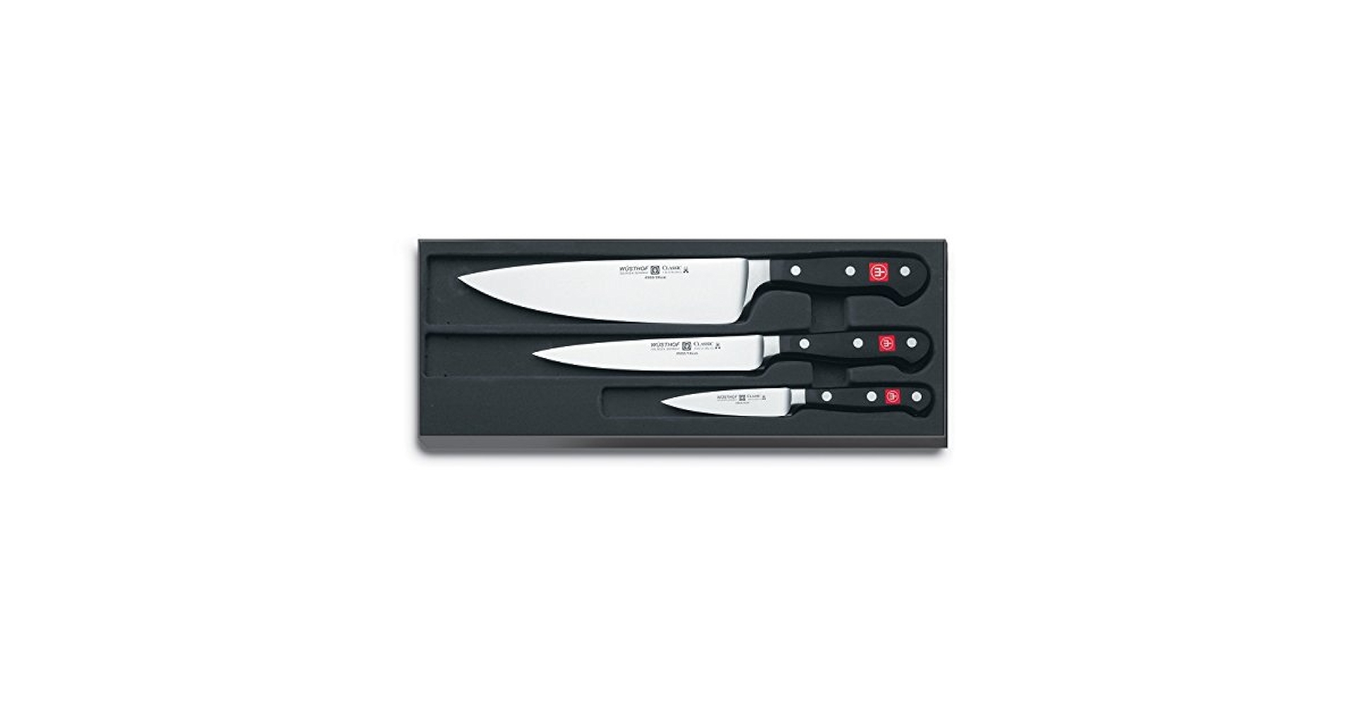 Amazon.com: Wüsthof Classic High Carbon Steel 3 Piece Chef's